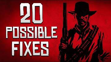 How to Fix Red Dead Redemption 2 Crashing on Loading Screen (20 Possible Fixes)