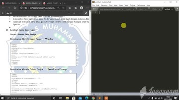 5 menit awal pokok bahasan 3 PRAKTIKUM PEMROGRAMAN BERBASIS WEB