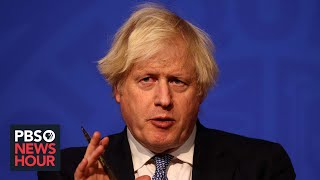 Britain's prime minister under fire for hosting party during COVID lockdown