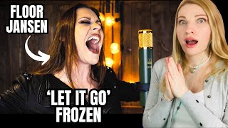 Vocal Coach/Musician Reacts: FLOOR JANSEN &#39;Let It Go&#39; In Depth Analysis! Frozen Cover.