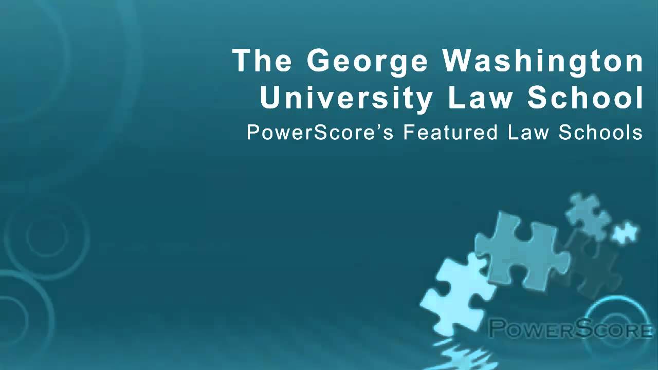 The Washington University Law School YouTube