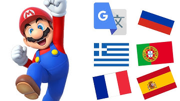 MARIO IN DIFFERENT LANGUAGES | GOOGLE TRANSLATION MEME