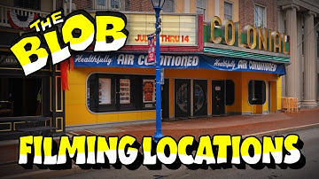 THE BLOB (1958) Filming Locations | Deep Dive Into HISTORY! THEN & NOW