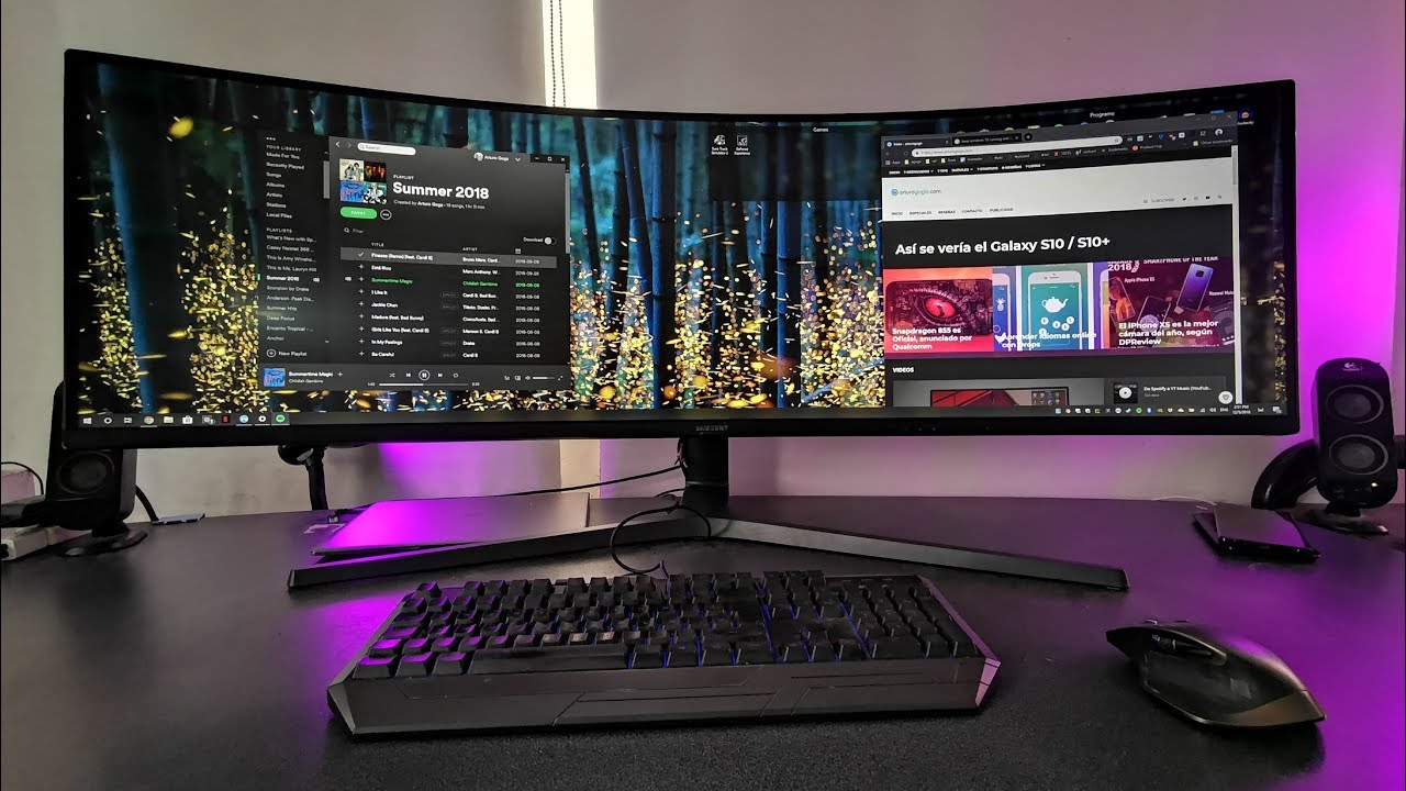 Review do monitor Samsung GHG90 de 49 polegadas: espaço não falta e isso é  ótimo - Olhar Digital