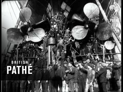 Worlds Largest Motor Liner 1927 Youtube