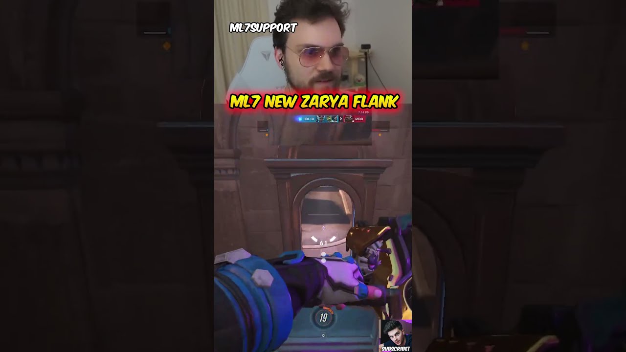 ML7 Tries A New Zarya Flank With His Perks Overwatch 2