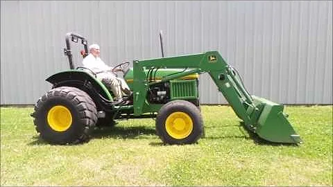 1994 John Deere 5300 MFWD tractor for sale | no-reserve Internet auction June 28, 2017