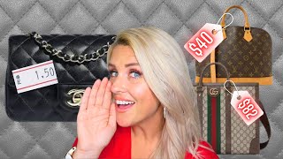Every Secret I Use to Buy Luxury Bags CHEAP screenshot 4