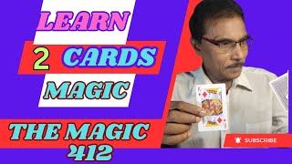 Learn Easy 2 Cards Magic |Do you can easily