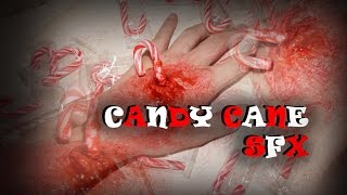 STABBED BY A CANDY CANE! - SFX ( Special FX Tutorial )