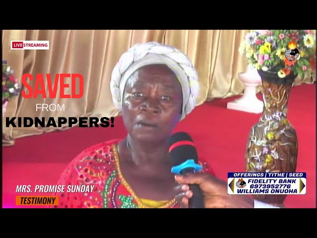 How God of Prophet Williams Onuoha saved this woman's daughter from the hands of kidnappers