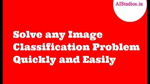 Image Classification Issue - Character/Image Recognition - Video 1
