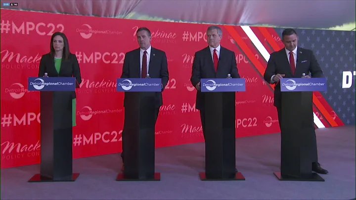 Debate político imperdível dos candidatos ao governo no Mackinac Policy Conference