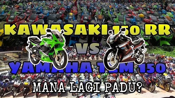 YAMAHA TZM 150 VS KAWASAKI 150 RR | Mana lagi padu?