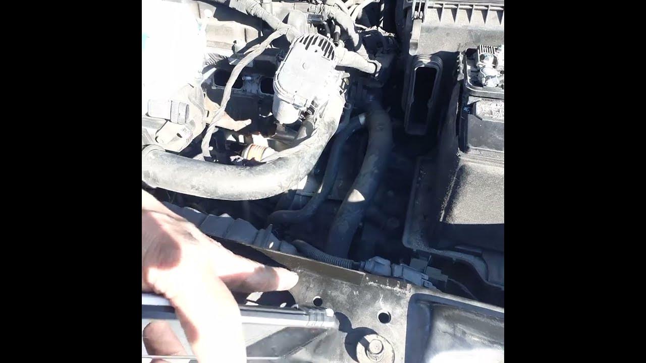 HYUNDAI SONATA starter location starter removal starter installation