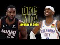 OKC Thunder vs Miami Heat Highlights - Jan 17, 2026 🏀