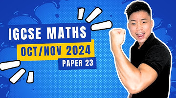 13. 0580/23/O/N/24 | OCT/NOV 2024 VARIANT 23 | IGCSE MATHS (Extended) | A STAR MARKING SCHEME ⭐️