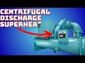 Centrifugal compressor discharge superheat