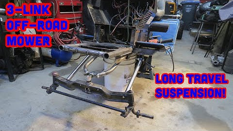 Ford LT 3-link fully suspension off-road mower build ( part 1)