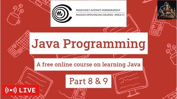 Java Programming II, Part 8 & 9 - MOOC.FI Exercises #19