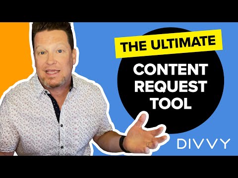 DivvyHQ Walkthrough: Content Request Tool - Request Intake Forms, Moderation & Simple Scheduling Social Video