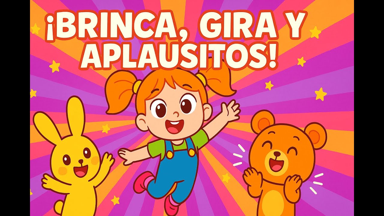 ¡Brinca, Gira y Aplausitos! 💃🎶 Canción Infantil Divertida | PequeSón Oficial