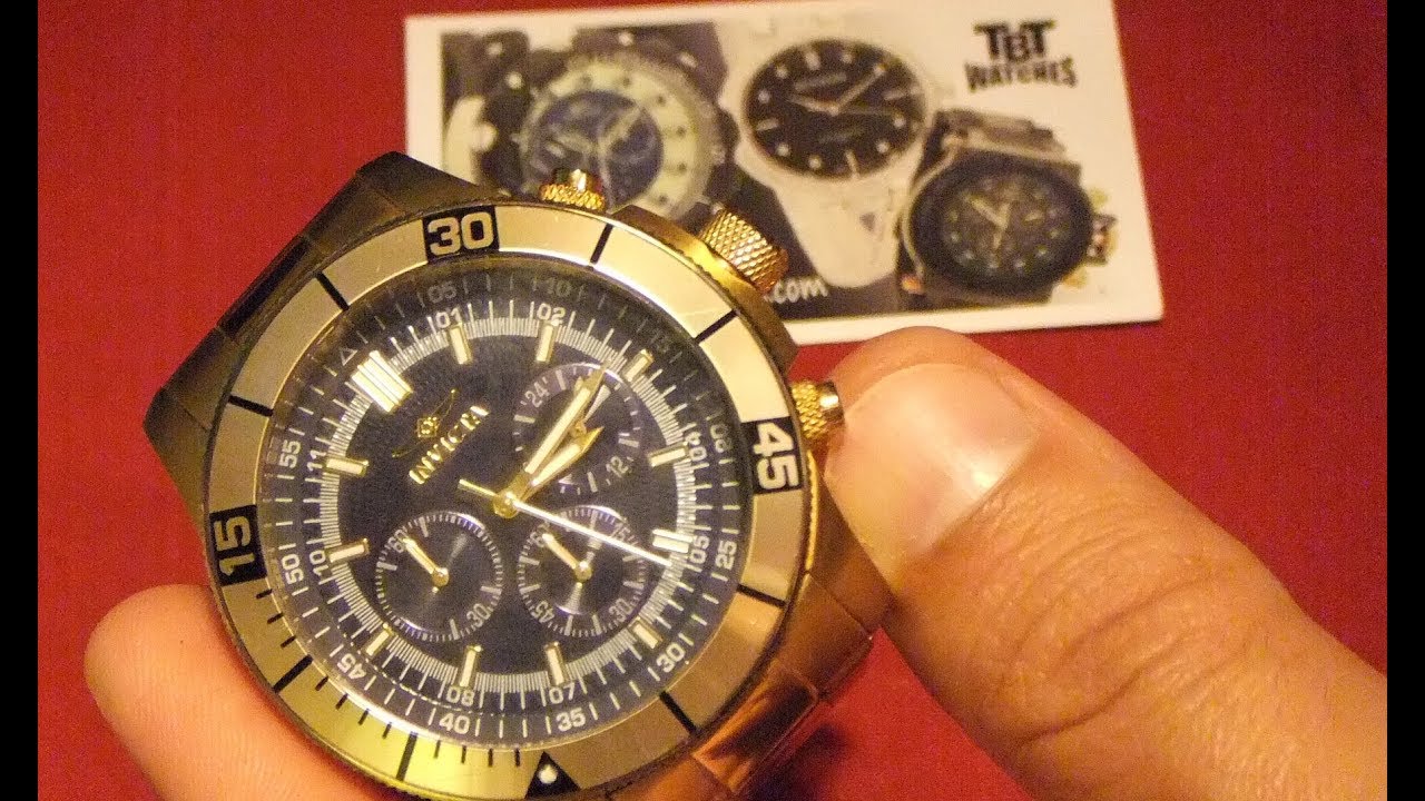 Part 1 How to change a battery on Invicta watch model number 12844 Part