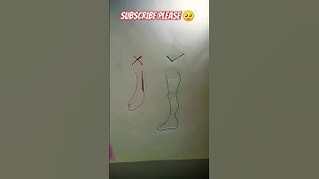 how to draw leg #condsty