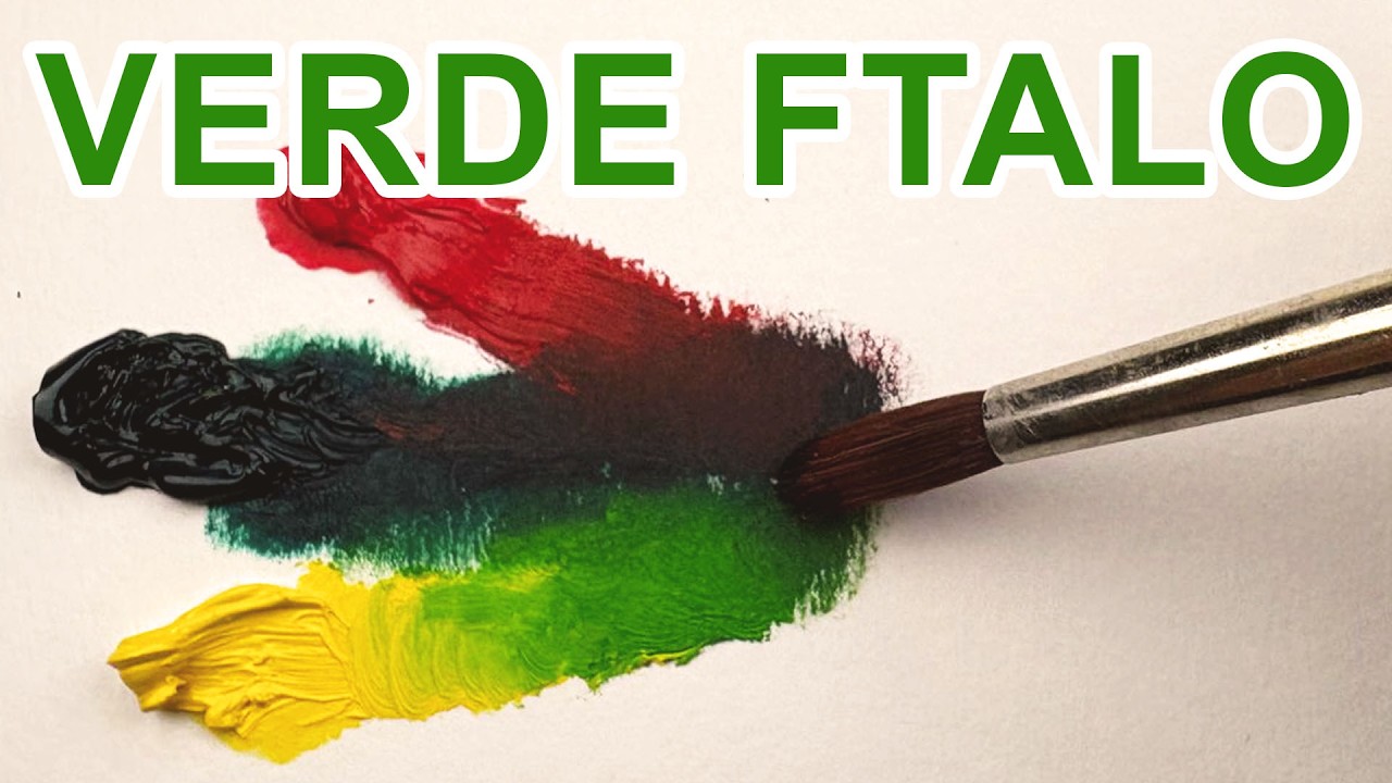 Facciamo un colore nero con i colori a olio, scurissimo, profondo e vellutato!