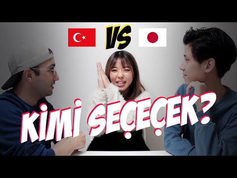 TÜRK ERKEK VS JAPON ERKEK!! Japon Kiz Kimi Seçecek?