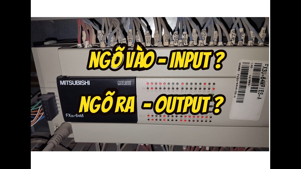 output unit คือ  Update 2022  PLC Mitsubishi  _ I.O ( Input.Output ) Ngõ vào và ra của PLC trong 1 tủ điện thực tế || ETE GUIDE