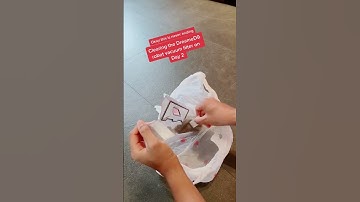 Clearing the Dreame D9 Vacuum Filter #smarthome #smarthome #cleantok #weekendcleaning