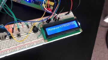 Angel Montejo Homework assignment #1 Free RTOS