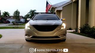 2013 Hyundai Sonata SE   Custom Interior & Exterior LED Lighting