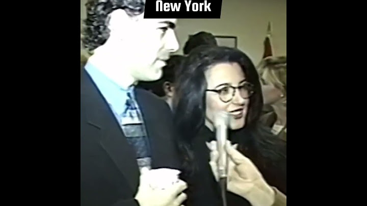 Pamje ekskluzive nga Parashqevi Simaku së bashku me ish bashkëshortin e saj në New York -1997