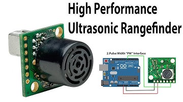 High Performance Ultrasonic Rangefinder Arduino - DFRobot