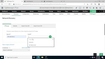 how to configure SNMP For Storage in OPManager Plus tool