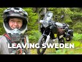 Last day in Sweden on Trans Euro Trail  | 40 days solo motorcycle camping | Norden 901 [S5-E26]