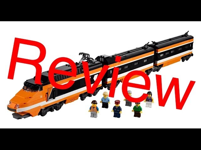 LEGO Horizon Express TGV train review 10233 