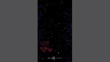 Black Screen Particles Full Screen Video | Avee Player Template