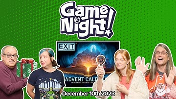 GameNight! 24 Days of Christmas - Exit: The Game Advent Calendar The Hunt for the Golden Book Day 10