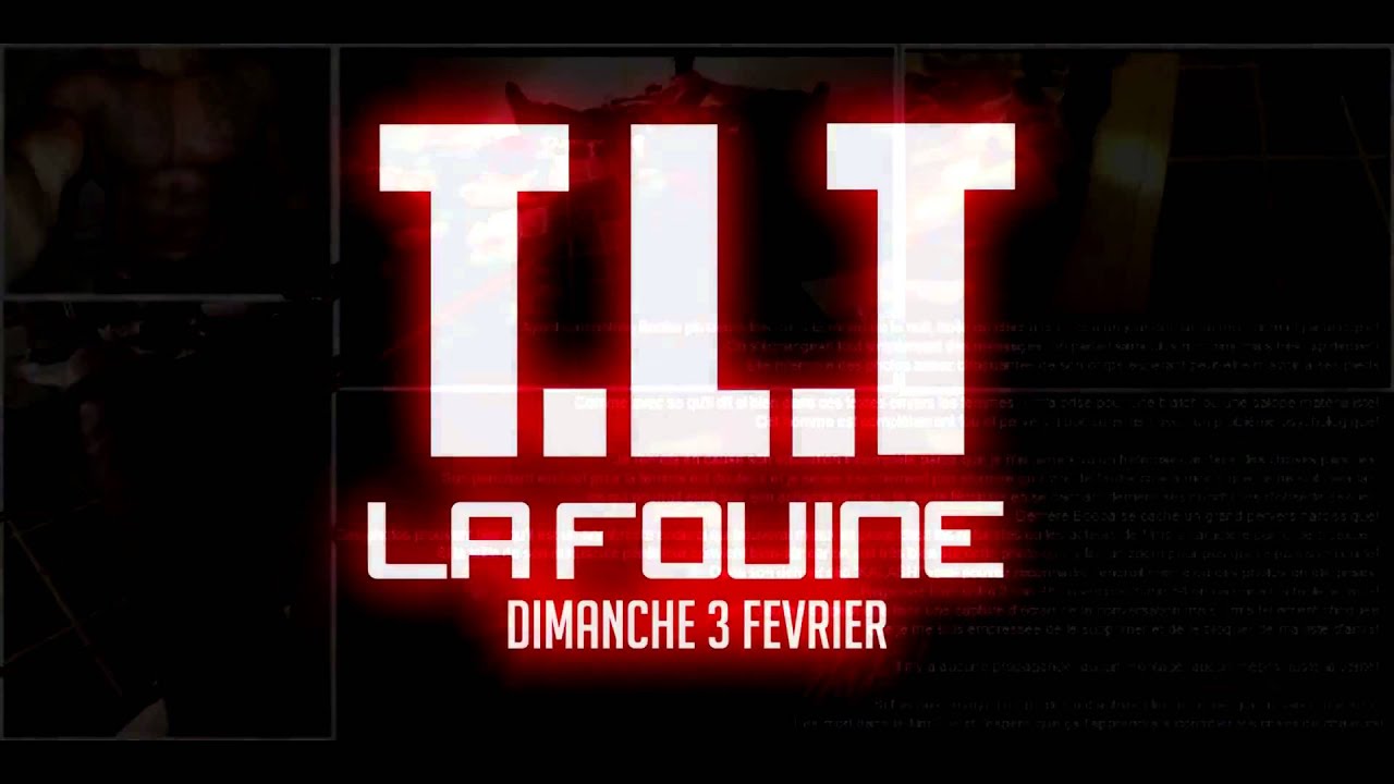 La Fouine - T.L.T = T'as La Tremblote ! (Non Censurée) - YouTube