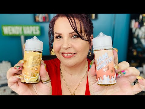Custard Monster Butterscotch & Jam Monster Peach | Eliquid Review