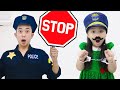 Police Adventure: Annie and Sammy Pretend Police and Play with Car Toys for Kids