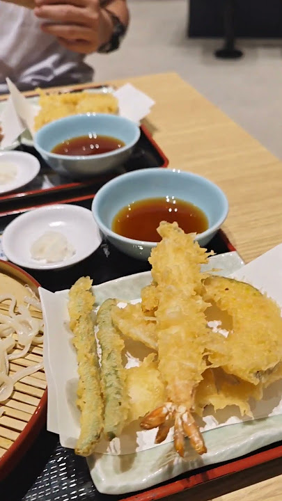 This is the renowned Tendon Chain Restaurant from Asakusa, Tokyo, famously known as TENYA #TenyaSG