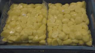 Peeling potato vacuum packaging line(Sormac)