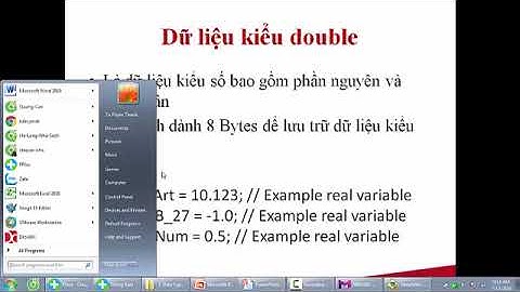 Học Lập Trình Robot Forex   Bài Học 2   Kiểu Dữ Liệu Và Biến MQL4