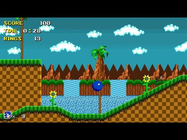 Custom / Edited - Sonic the Hedgehog Customs - Sonic 1 (2013) Custom Menu  Zones - The Spriters Resource