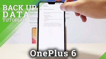 How to Back Up Data in OnePlus 6 - Enable Google Backup