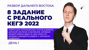 ЕГЭ 2022 Основная волна | Разбор 8 Задания | Школково